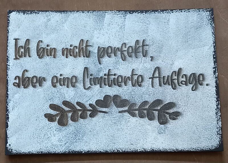 Shabby Chic, Bild / Schild