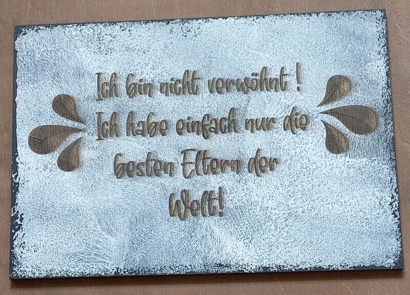 Shabby Chic, Bild / Schild