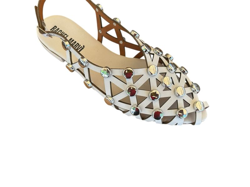 Sandalo Elettra Vera Pelle Made in Italy