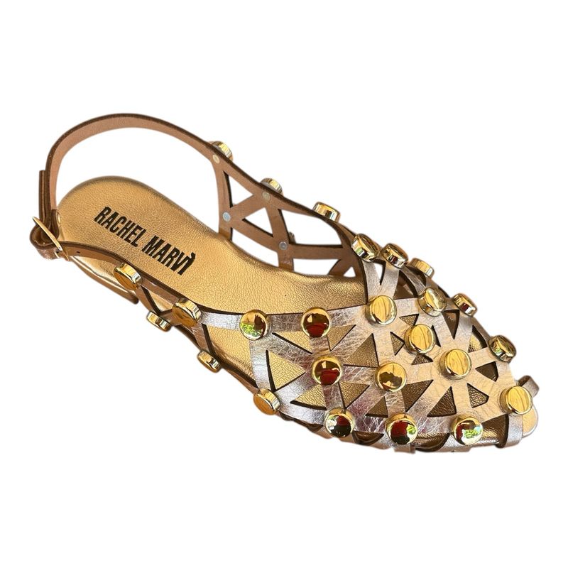 Sandalo Elettra Vera Pelle Made in Italy