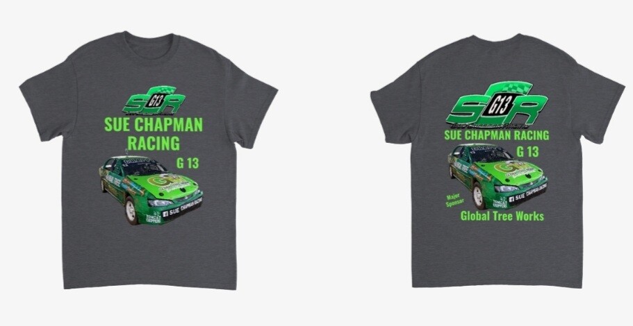 Sue Chapman Racing T Shirts Adult