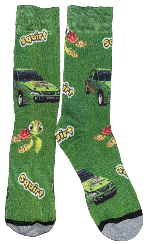 Sue Chapman Racing Squirt Socks