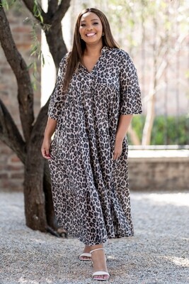 Mastik leopard print style dress