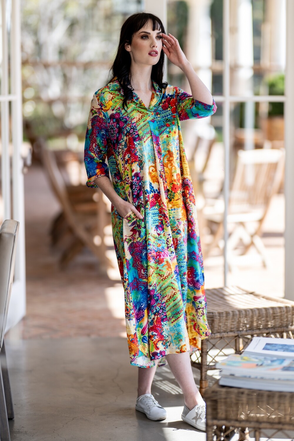 Mastik Multicolor Print style dress