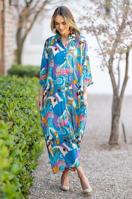Mastik Shirt Multicolor Print style dress