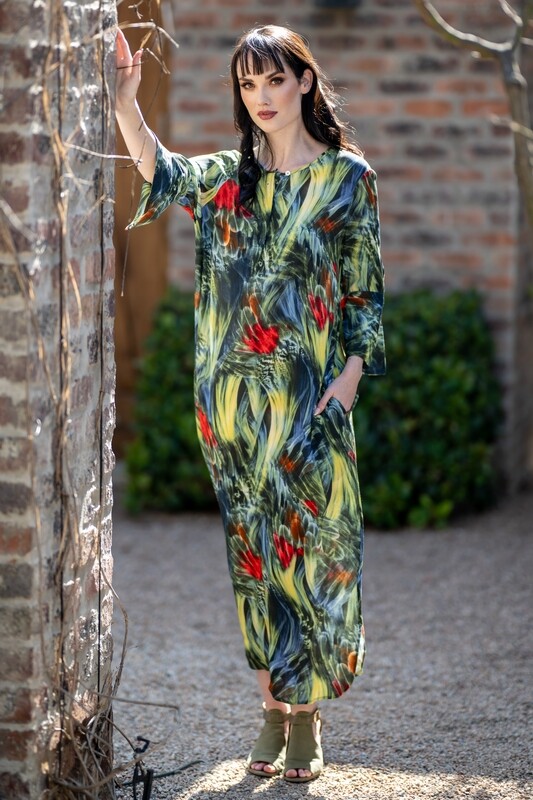 Mastik  Multicolor Print style dress