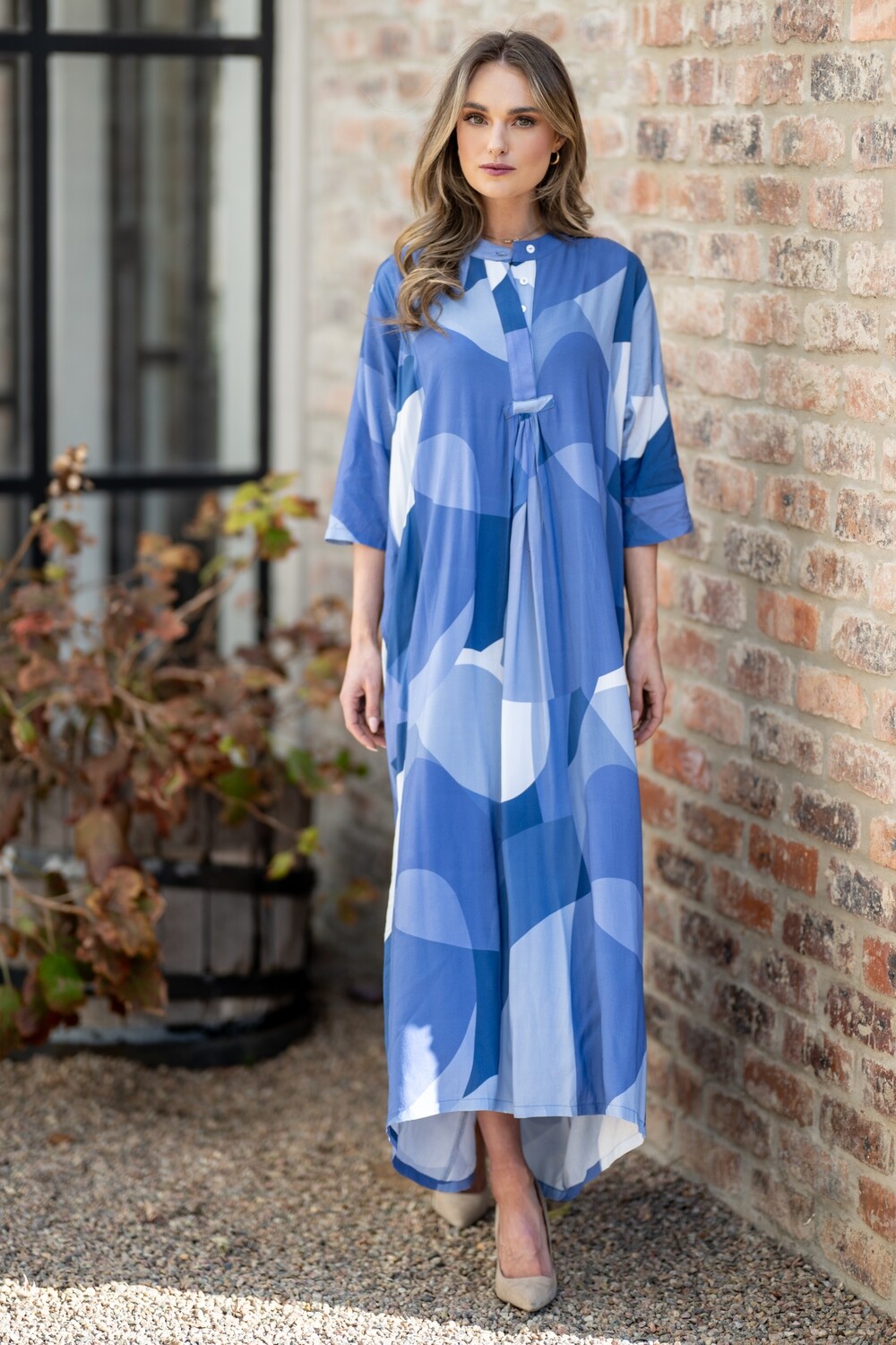 Mastik abstract Print style dress