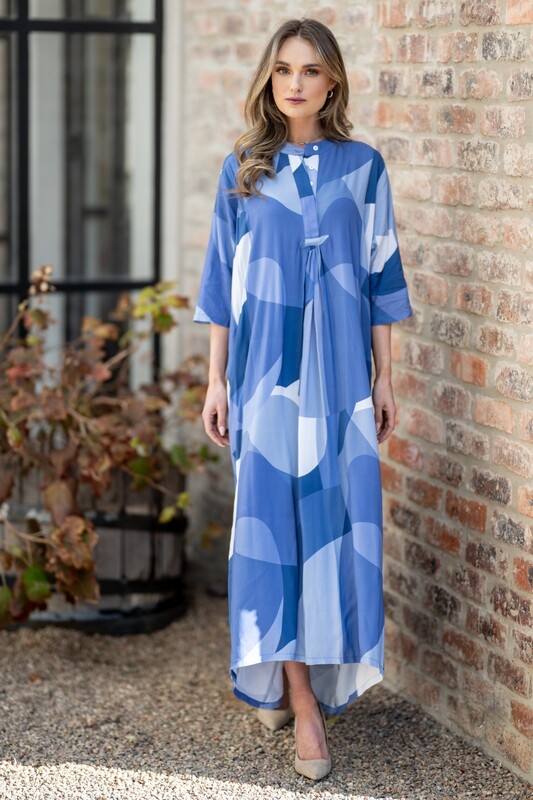 Mastik abstract Print style dress
