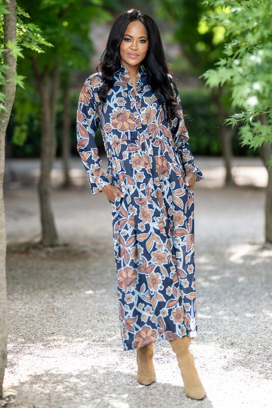 Mastik Shirt dress with a drawstring