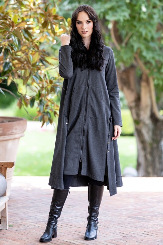 Hooded zip Jacket\dress