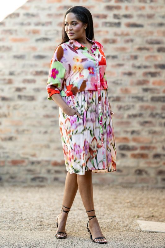 Mastik Vibrant floral relax fit