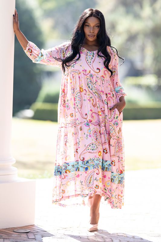 Mastik soft feminine and flowy dress