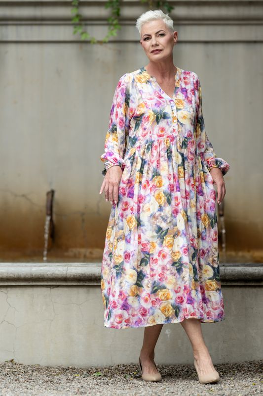 Mastik soft romantic flowy dress