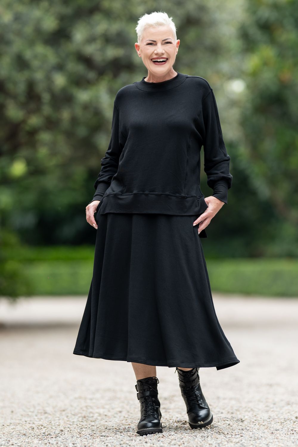 Mastik relaxed 2pc skirt set