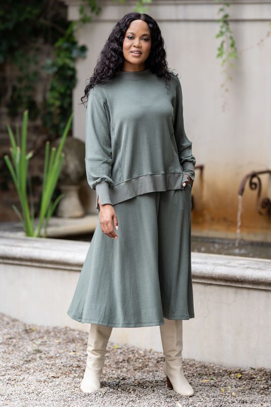 Mastik Relaxed fit 2pc skirt suit
