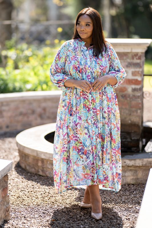 Tropical Breeze maxi dress