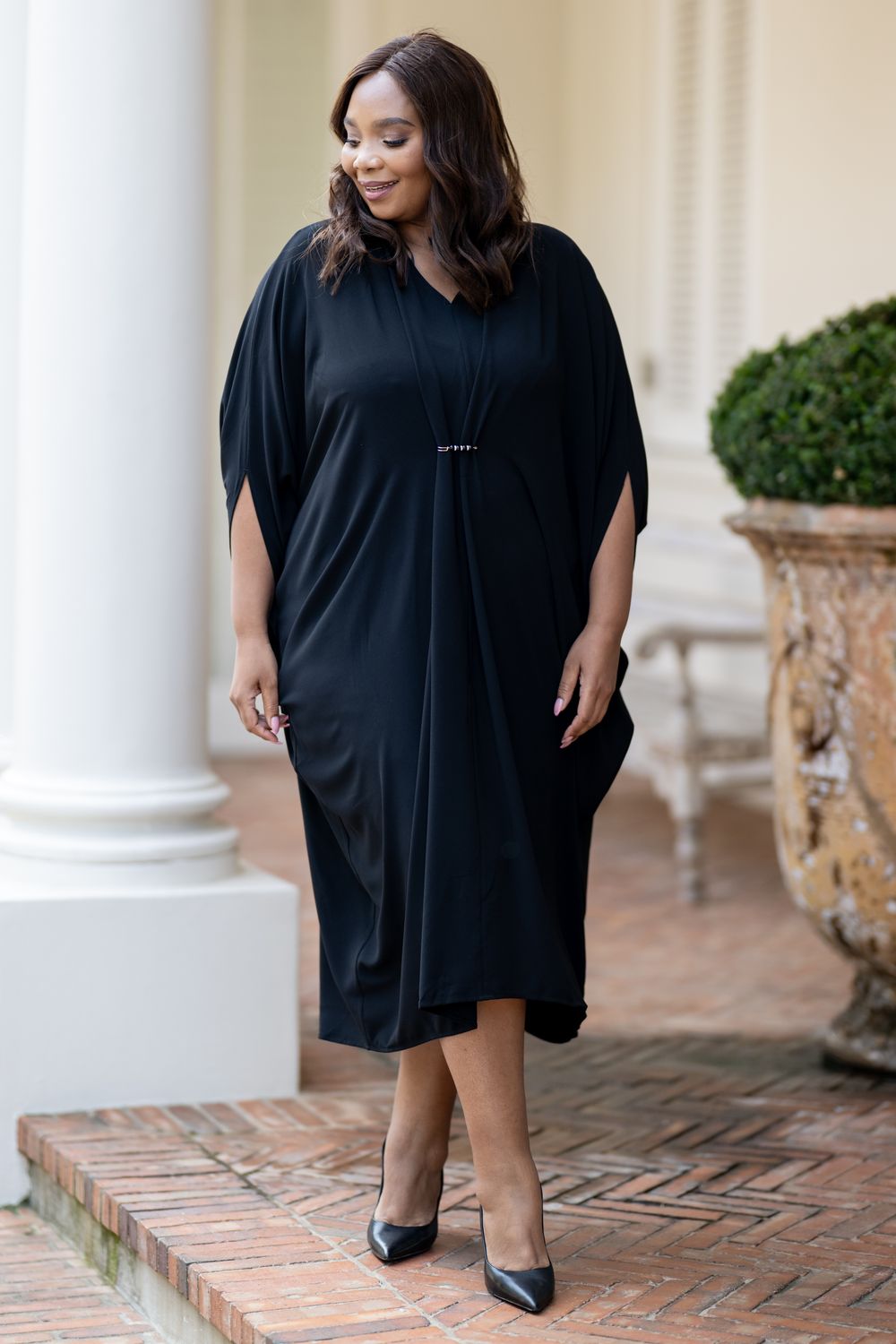 Midnight Grace kaftan dress