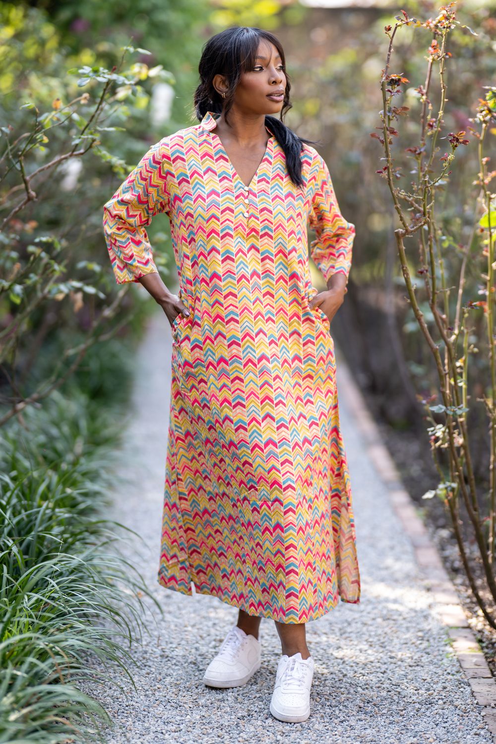 bohemian blaze maxi dress