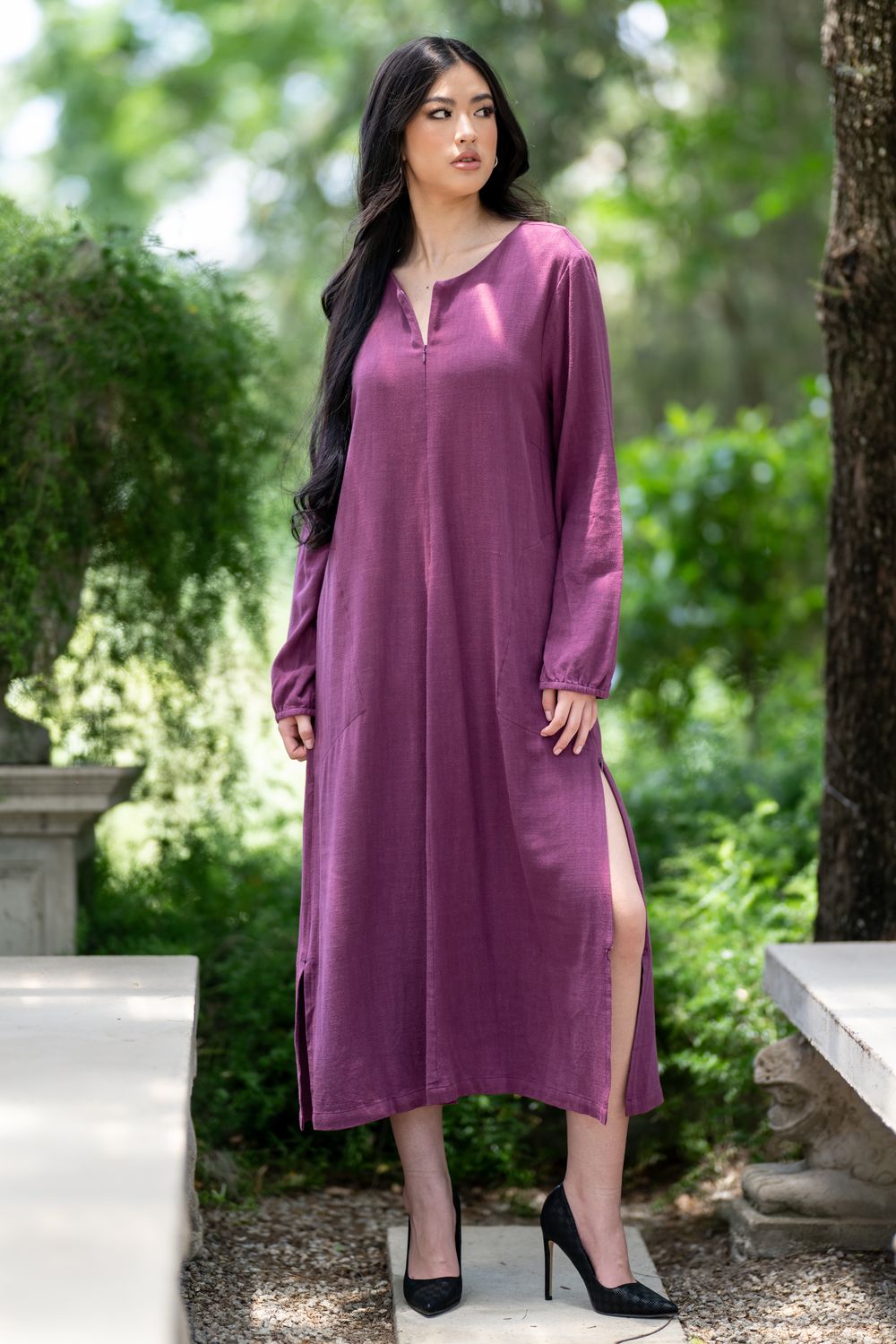 Mulberry  mastik dress with multi function zips