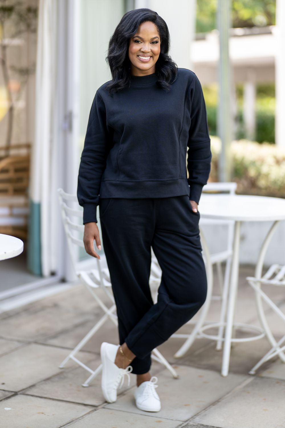 Mastik classic black lounge set