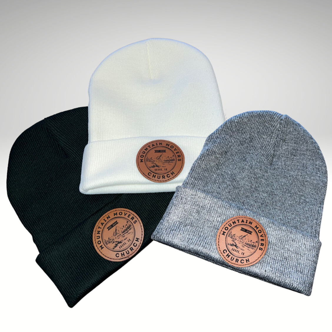Leather Patch MMC Beanies