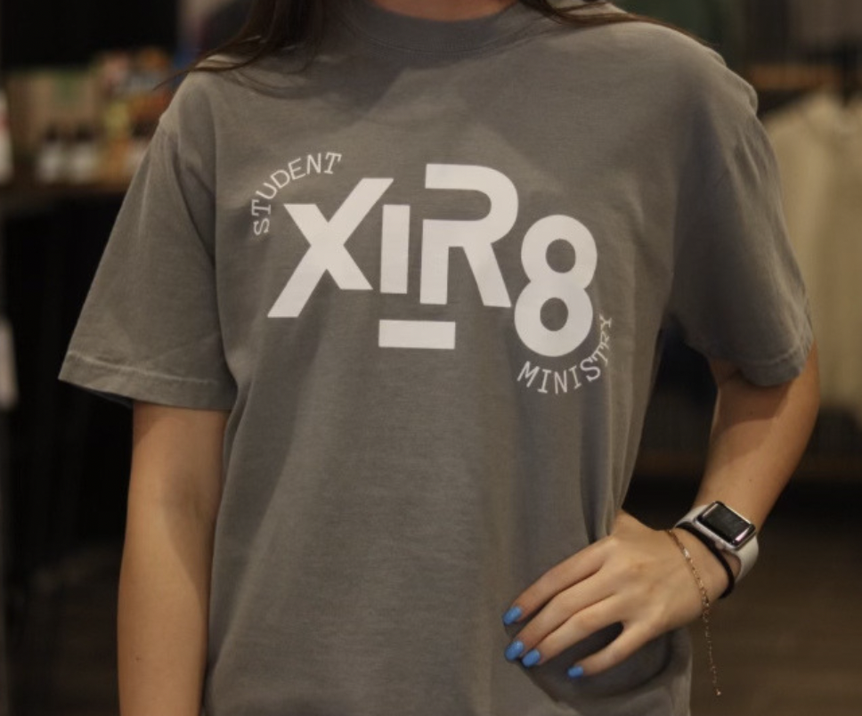 XLR8 Student Ministry T-shirt - Grey