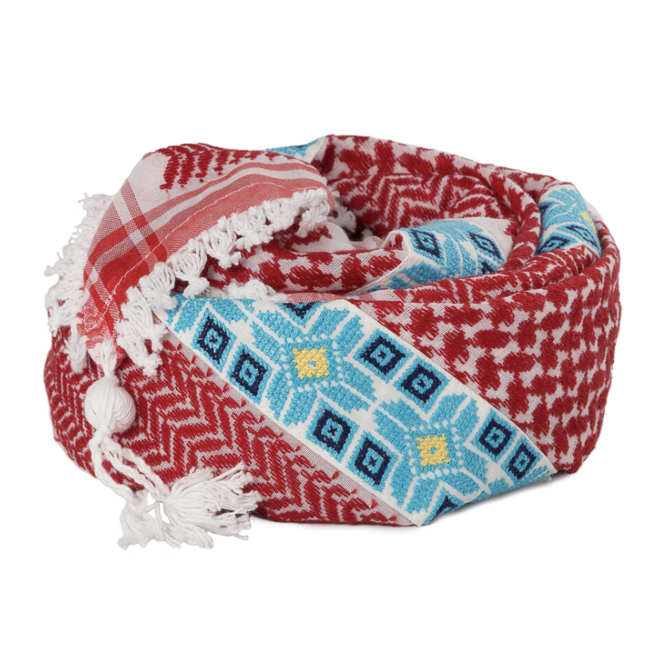 KEFFIYEH-LINDA RED