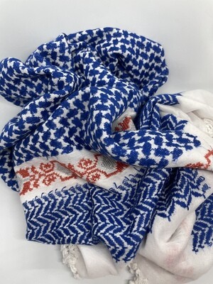 MORIKAWA BLUE KEFFIYEH