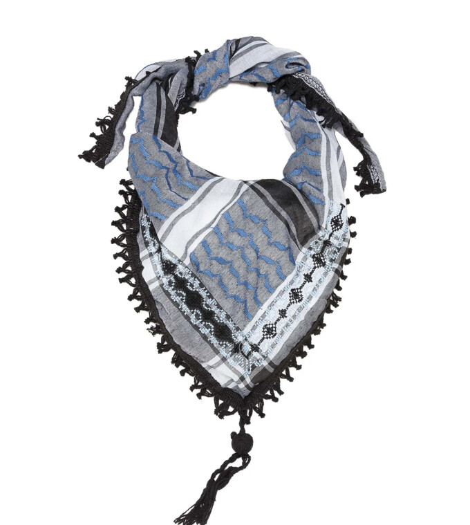 MINI MULTICOLOR &amp; GREY, Style: Blue on Grey
