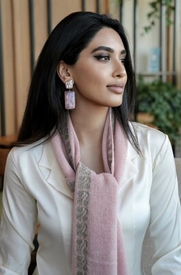 Rose Quartz Earrings