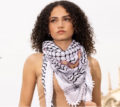 MORIKAWA B&amp;W KEFFIYEH