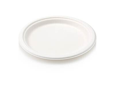 Paper Plates 15cm Round (Side)