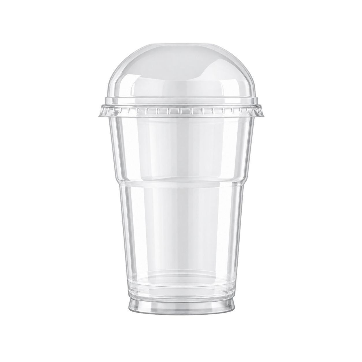 Plastic Cups 250ml (with lids) 