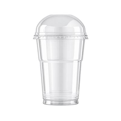 Plastic Cups 250ml (with lids) 