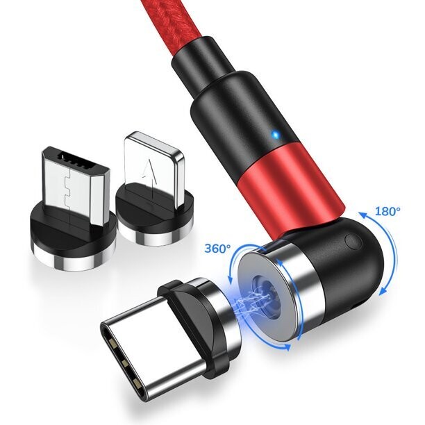 TOPK Magnetic Charger (Red)
