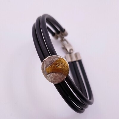 Goldglanzkautschuk-Armband