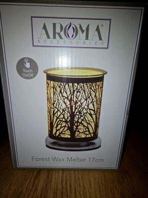 Black Touch Aroma Lamp ( Forest ) Burner