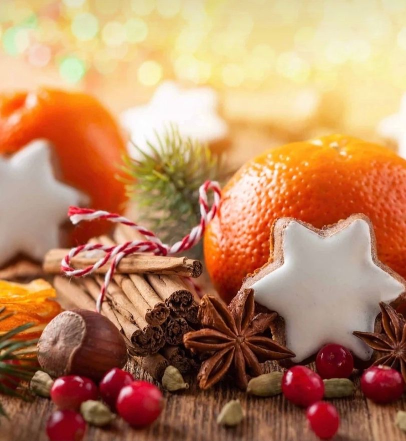 Mandarin &amp; Cranberry pack of 4 Melts