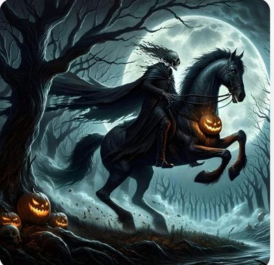 The headless Horseman  Pack of 4 Melts