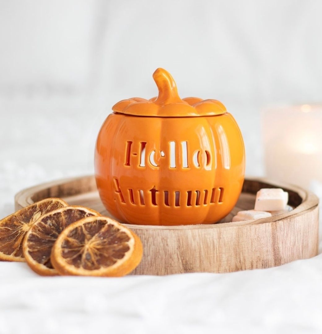 Hello Autumn Pumpkin Burner