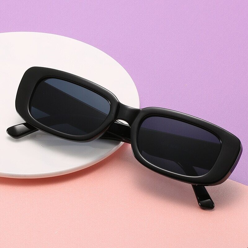 Retro Small Square Sunglasses Men and Women