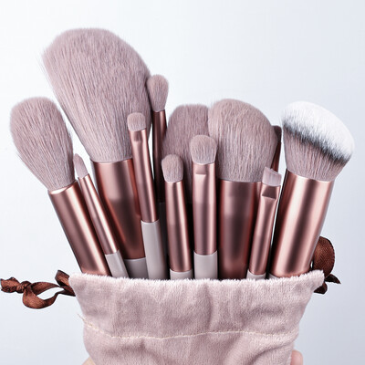 13PCS Makeup Brushes Set Eye Shadow Foundation Women Cosmetic Brush
