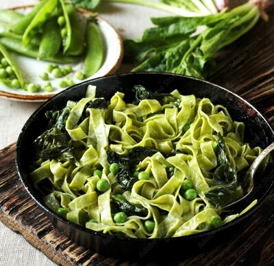 Green Fettuccine