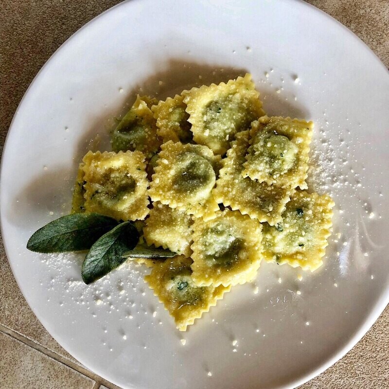 Ravioli Ricotta &amp; Spinach