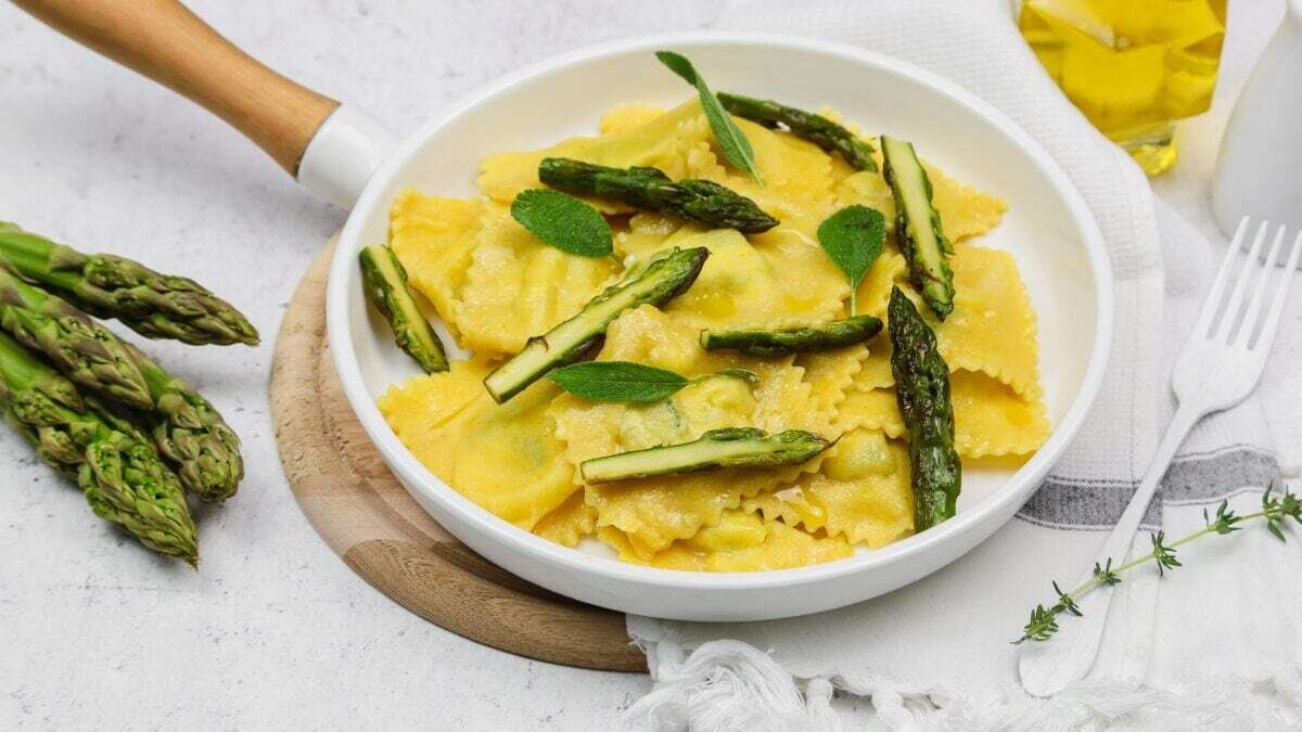 Ravioli Asparagus