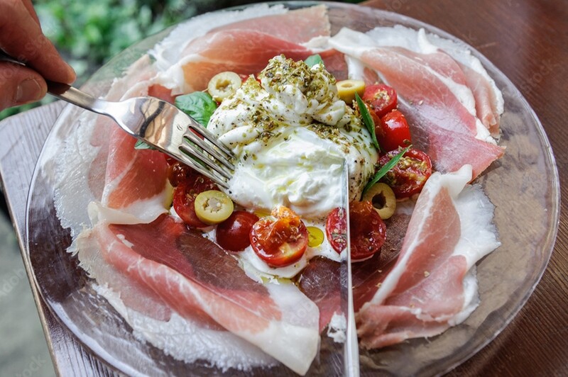 Burrata e Prosciutto
