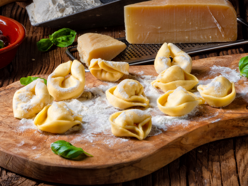 Tortellini Cheese Egg Pasta 2 portions