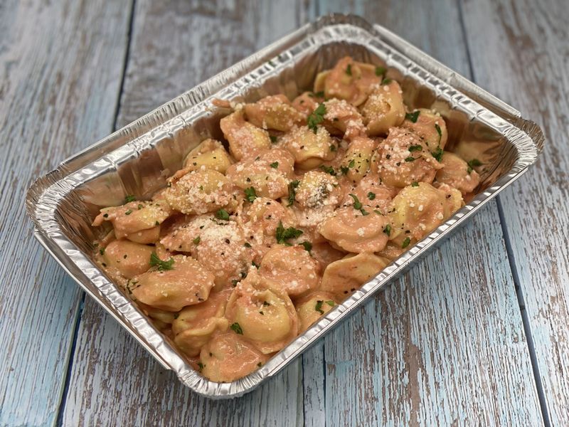 3 portions Tortellini Ricotta &amp; Spinach in Pink Sauce