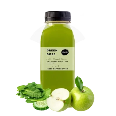 GREEN DOSE COLD PRESSED JUICE 300ML