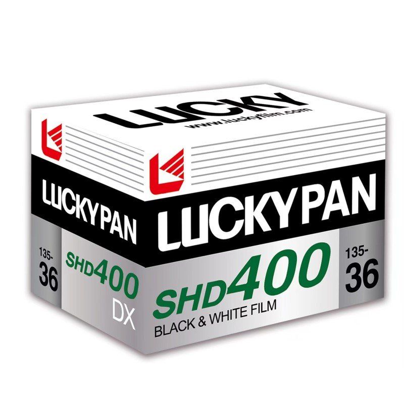 LUCKYPAN Film SHD400 B&amp;W Negative Film (35mm Roll Film, 36 Exposures)
